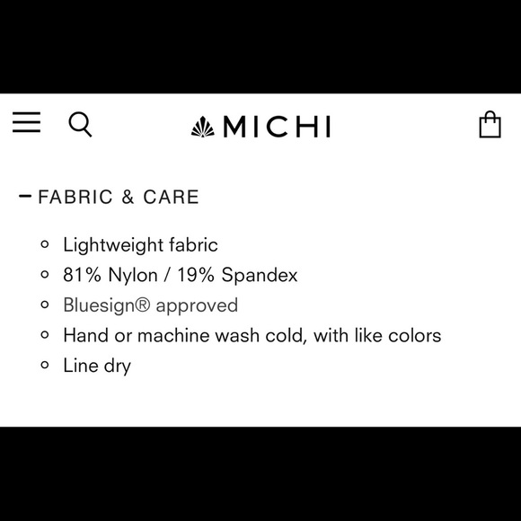 NWT Michi Rise Bustier in Black Small $148 - Picture 7 of 9